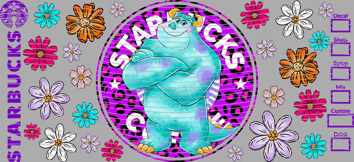 16oz Disney style-D-2400